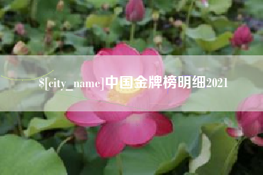 北海中国金牌榜明细2021