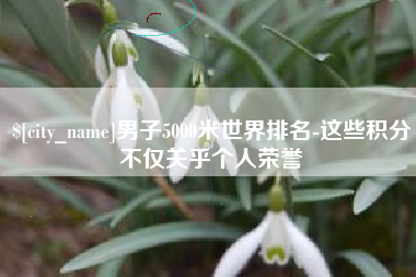 北海男子5000米世界排名-这些积分不仅关乎个人荣誉