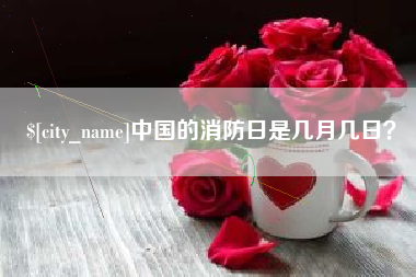 北海中国的消防日是几月几日？