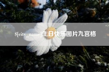 北海生日快乐图片九宫格