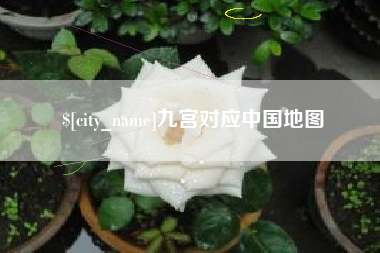 北海九宫对应中国地图