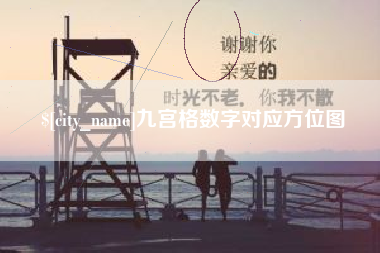 北海九宫格数字对应方位图