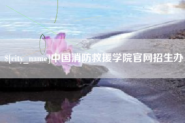 北海中国消防救援学院官网招生办