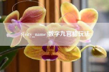 北海数字九宫格玩法