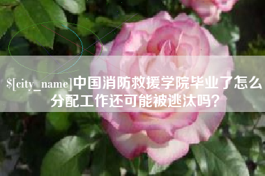 北海中国消防救援学院毕业了怎么分配工作还可能被逃汰吗？