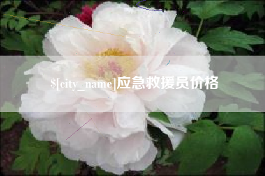 北海应急救援员价格