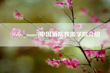 北海中国消防救援学院介绍