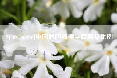 北海中国消防救援学院男女比例