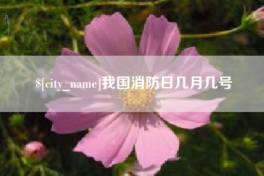 北海我国消防日几月几号