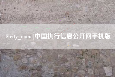 北海中国执行信息公开网手机版