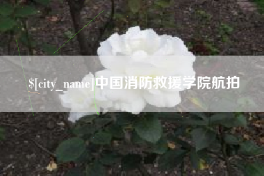 北海中国消防救援学院航拍