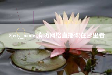北海消防网络直播课在哪里看