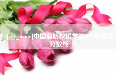 北海中国消防救援学院2021年招生分数线