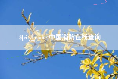 北海中国消防在线查询